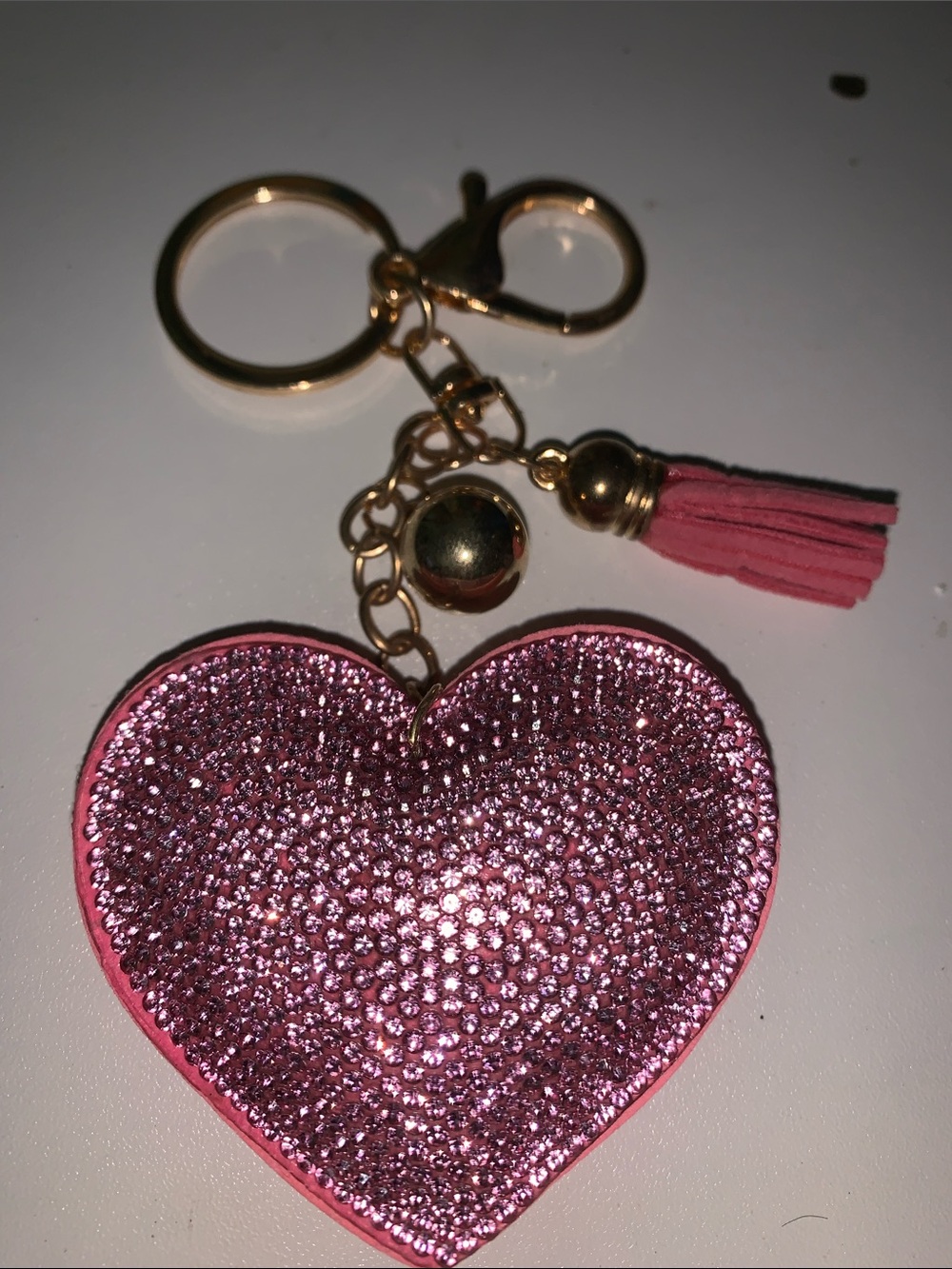 Heart purse/bag charm Keychain